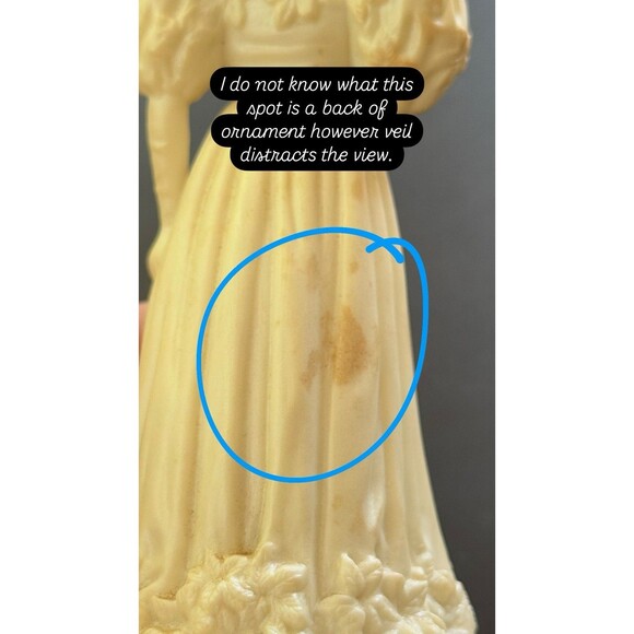 Scarlett O'hara Figurine Hallmark 2004 Wedding Dress 5" Gone With The Wind - Picture 10 of 11